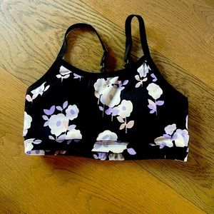 Kate Spade x Beyond Yoga floral sports bra